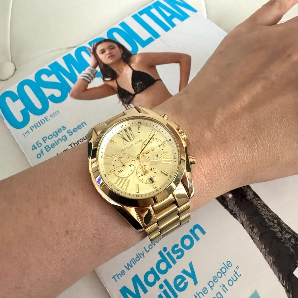 Michael Kors Gold Chronograph Women's Watch